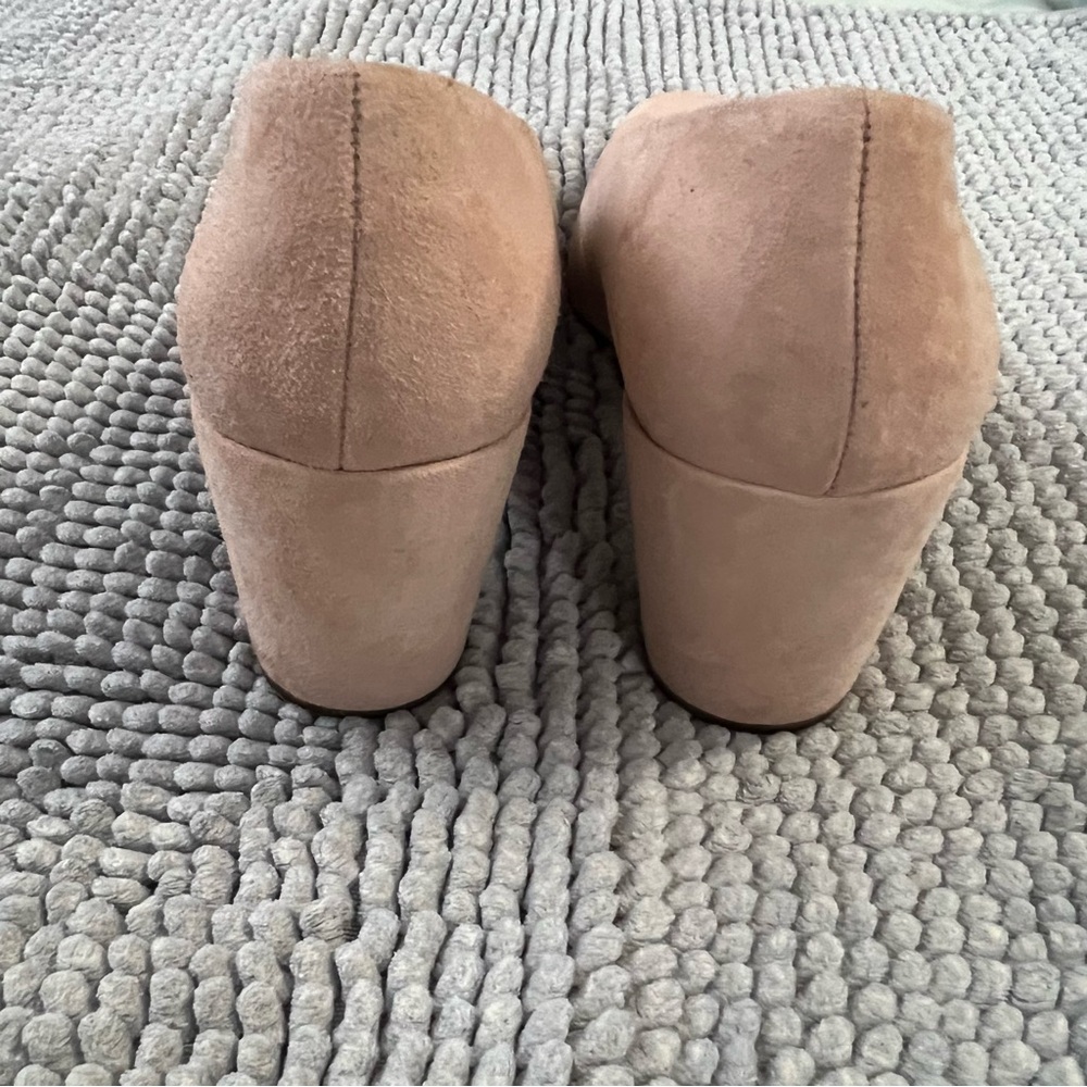 H by Halston Whitney Blush Block Heel Shoes Women’s Size 7 - Picture 9 of 16